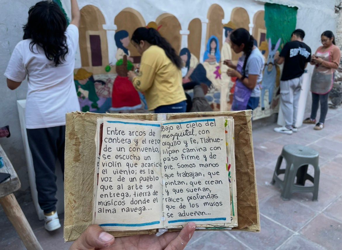 Actividad Cultural Comunitaria: Tiempo de Cosecha; Muestra de Dibujo, Pintura y Muralismo